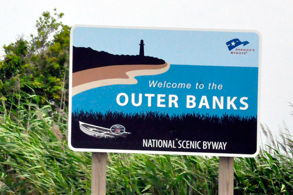 Outer Banks sign